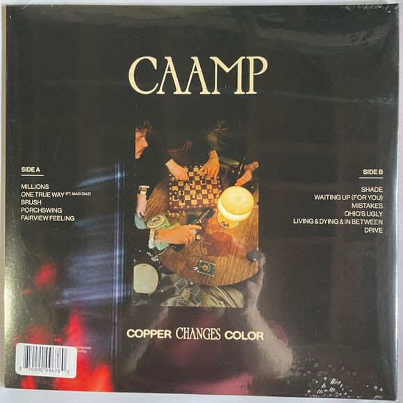 Caamp – Copper Changes Color – Limited Olive Green Vinyl, LP, Mom+Pop, 2025 - Picture 3 of 3